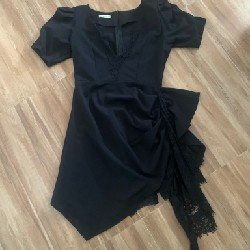 đầm đen size s dự tiệc khá sexy 16709