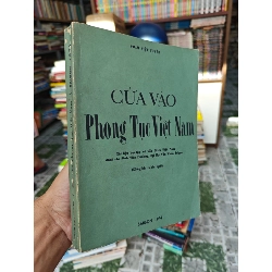 Cửa Vào Phong Tục Việt Nam - Phạm Việt Tuyền 140740