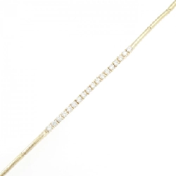 K14YG Vòng tay Cubic - Hàng hiệu Chính hãng