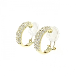 Bông tai kim cương Pavé K18YG 1.00CT - Hàng hiệu Chính hãng 872184