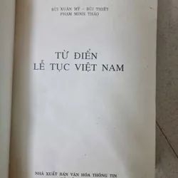 Từ Điển Lễ Tục Việt Nam 719487