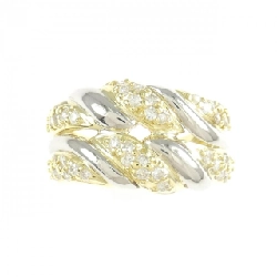 Nhẫn kim cương K18YG/PT900 668449