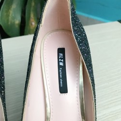 Giày cao gót nữ lấp lánh  size 37  73135