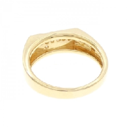 Nhẫn kim cương K18YG chéo 0.15CT - Hàng hiệu chính hãng 848829