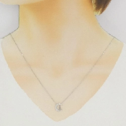 K18WG Dây chuyền kim cương 0.20CT - Hàng hiệu Chính hãng 858234