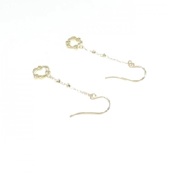 K18YG Bông tai kim cương 0.06CT - Hàng hiệu Chính hãng 877444