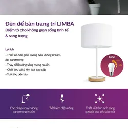 Đèn trang trí để bàn Philips Limba 36017 604405