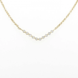 K18YG Dây chuyền kim cương 0.94CT - Hàng hiệu Chính hãng