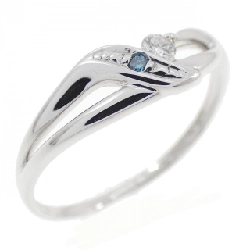 Nhẫn kim cương K10WG 0.04CT