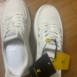 Giày thể thao nữ BABBIBOY màu trắng cao cấp size 40