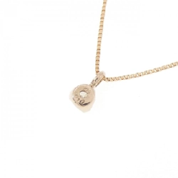 K18PG Solitaire Dây chuyền kim cương 0.10CT - Hàng hiệu Chính hãng 863522