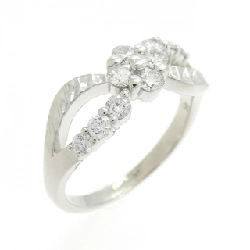 Nhẫn kim cương hoa Yukizaki 0.50CT - Hàng hiệu Authentic