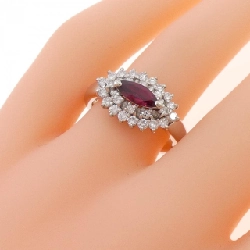 Nhẫn Ruby PT900 0.53CT 670786