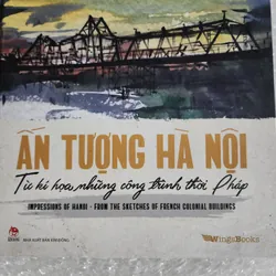 Ấn tượng Hà nội từ kí họa những công trình thời Pháp | nhiều tác giả in màu 688157