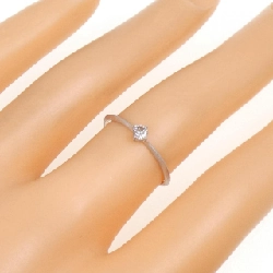 Nhẫn kim cương K18WG 0.09CT - Hàng hiệu Authentic 850038