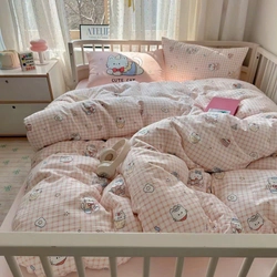 Set 4 món chăn ga gối cotton cloud 469594