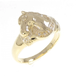 Nhẫn kim cương K18YG 0.03CT - Hàng hiệu Chính hãng