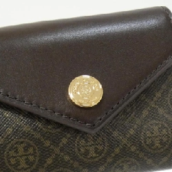 【Sản phẩm mới】Tory Burch T Monogram Canvas Coated Small Envelope 165026 Ví 622105