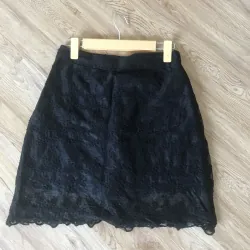 Chân váy nữ Elly Clothing màu đen 991396