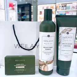 Cặp dầu gội gừng Wailaiya trắng + nâu  787542