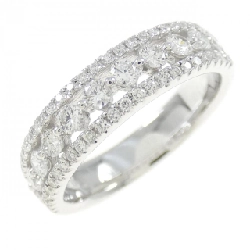 Nhẫn kim cương 750WG 0.60CT - Hàng hiệu Authentic