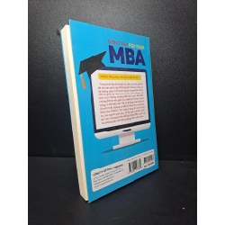 [59K/kg] Don't pay for your MBA - Học MBA theo cách Của bạn - 2021 mới 90%, bẩn nhẹ HCM0510 364954