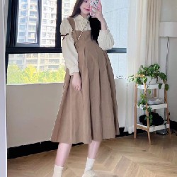 Váy bầu chất hàn thô dày dặn size 3xl 70-85kg 21992