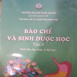 Bộ 2 tập Bào chế và Sinh dược học 2025 792585