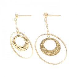 K18YG Bông tai - Hàng hiệu Authentic 868433