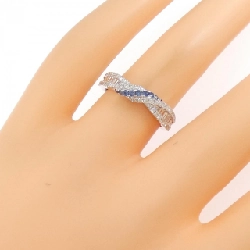 Nhẫn Sapphire K18WG 0.10CT 668728
