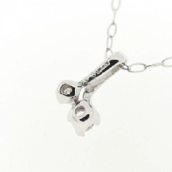 K18WG Dây chuyền kim cương 0.03CT - Hàng hiệu Authentic 863279