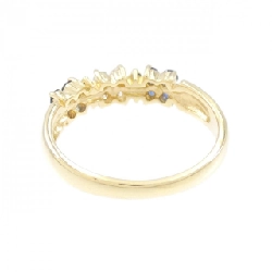 Nhẫn Sapphire Hoa K18YG 0.36CT 673112