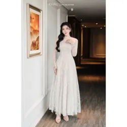 Váy Khâu Design size L mặc 1 lần