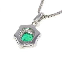 Dây chuyền Emerald PT900/PT850 0.56CT - Hàng hiệu Authentic 865370