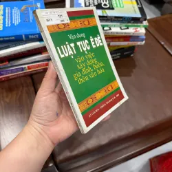 VẬN DỤNG LUẬT TỤC Ê ĐÊ VÀO VIỆC XÂY DỰNG GIA ĐÌNH, BUÔN, THÔN VĂN HÓA (2003) - K4 1022631