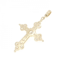 K14YG Cross Cubic Pendant - Hàng hiệu Authentic 864336