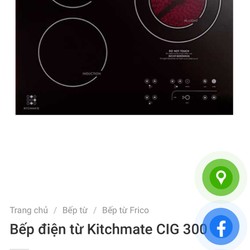 mặt bếp từ kitchmate 197004