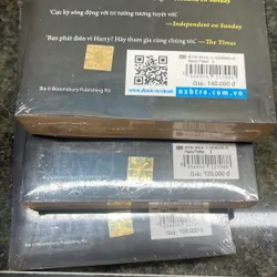 Harry Potter tập 1,2,3,4,7 J.K. Rowling bìa đen 713320