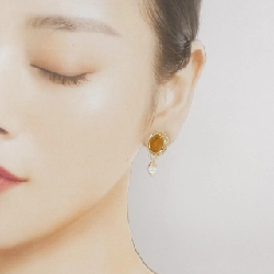 Talia Monte Bông tai thủy tinh - Hàng hiệu Authentic 845474