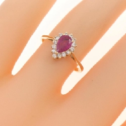 Nhẫn Ruby K14YG - Hàng hiệu Chính hãng 852684