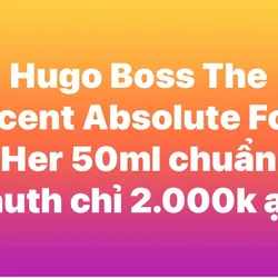 Hugoboss the Scent Absolute for her 606469