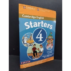 (TẶNG BOOKMARK) Starters 4 Student's book mới 80% ố RBK1710 Cambridge English HỌC NGOẠI NGỮ