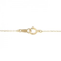 K18YG Dây chuyền hình chữ thập - Hàng hiệu Chính hãng 858827