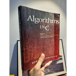 ALGORITHMS IN C : Part 5 Graph Algorithms - Robert Sedgewick