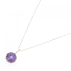 K18PG Amethyst Necklace - Hàng hiệu Authentic 848218