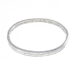 K18WG Vòng tay kim cương 2.50CT - Hàng hiệu Chính hãng