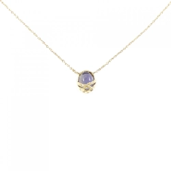 K18YG Đá Iolite Dây Chuyền - Hàng hiệu Chính hãng