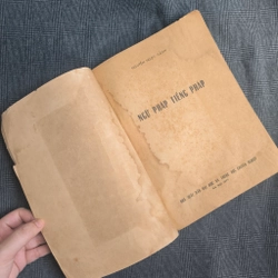 (Sách cổ 1977) Ngữ pháp tiếng Pháp - Nguyễn Ngọc Cảnh 550654