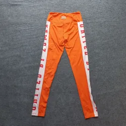 Quần thể thao dài tập thể dục màu cam 933369