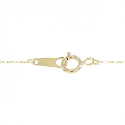 K18YG Dây chuyền kim cương 0.05CT - Hàng hiệu Chính hãng 862836